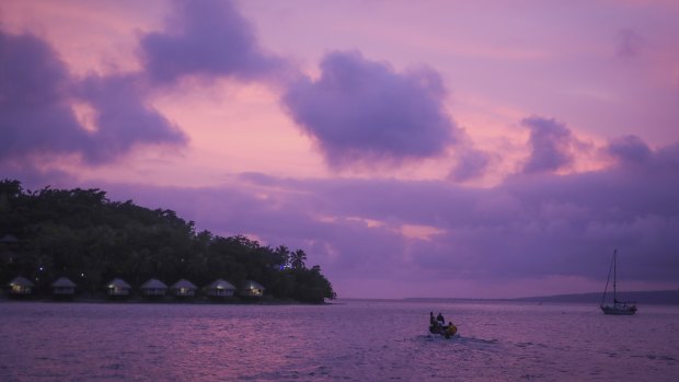 Port Vila in Vanuatu, where China reportedly wants to build a military base.
