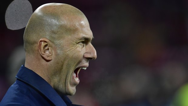 “The players need a change. I want to thank them because it’s them who fight on the pitch": Zinedine Zidane.