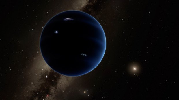 Outgoing Chief Scientist Professor Ian Chubb says science is the answer to all the world's problems. An artist's impression of Planet Nine, which could sit at the edge of our solar system.