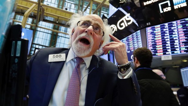 Wall Street suffered heavy falls on Monday. 