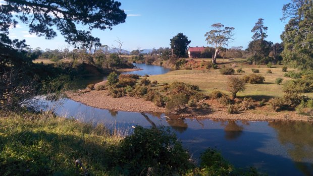 A property near Swansea in Tasmania where a $100m tourism resort is planned.