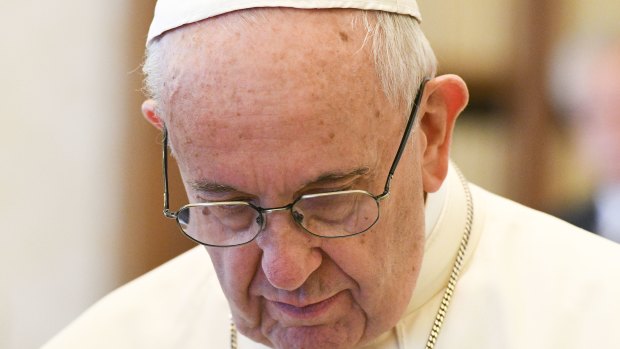 The Pope admitted the Church has a culture of a cover-up over abuse.