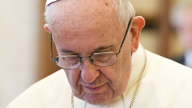 The Pope admitted the Church has a culture of a cover-up over abuse.