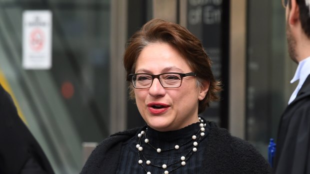 Sophie Mirabella outside court.