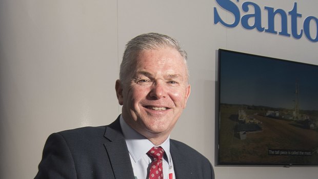 Santos CEO Kevin Gallagher said it was always business as usual for the oil and gas company.