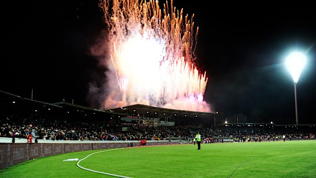 The Sydney Thunder want to play two BBL games at Manuka this summer.