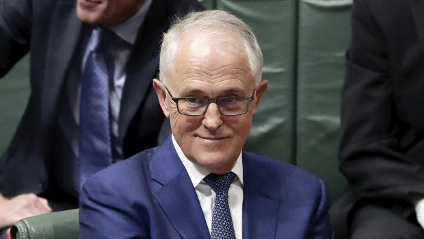 Malcolm Turnbull conveys a prime ministerial aura.
