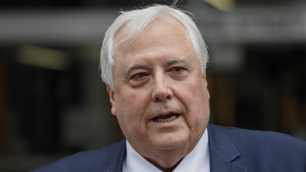 Clive Palmer has announced his party's name will change from the Palmer United Party to the United Australia Party.