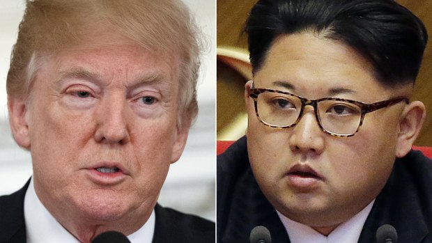 US president Donald Trump and North Korean leader Kim Jong-un.
