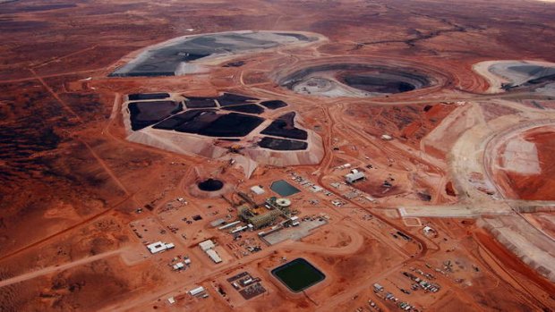 Oz Minerals' Prominent Hill operation in South Australia.