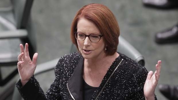 Prime Minister Julia Gillard pays tribute to Michelle Grattan