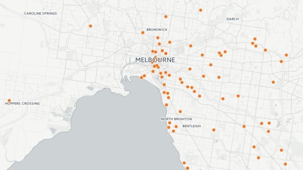 Look at that east-west divide in where the shell companies are located in Victoria.
