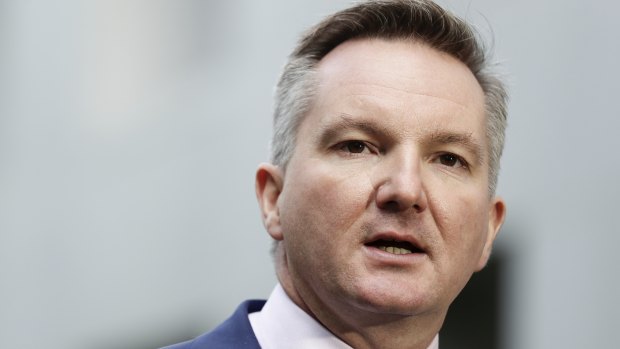 Shadow Treasurer Chris Bowen has excess franking credits in his sights.