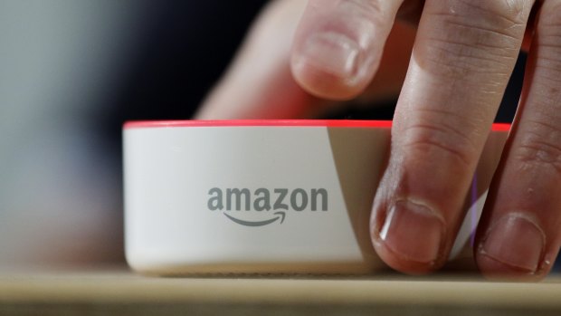 The Echo device, and Alexa software platform, which launched in Australia in January, allows consumers to order products from Amazon using their voices.