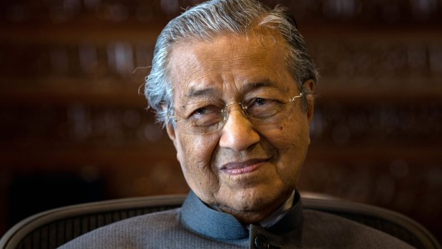 Mahathir Mohamad, Malaysia's former prime minister and now opposition leader.