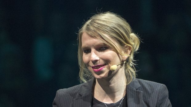 Chelsea Manning, the former Army intelligence analyst who served nearly seven years in federal prison for leaking government documents to Wikileaks, speaks at the C2 business conference in Montreal. 