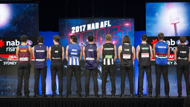 The top players at last year's draft.