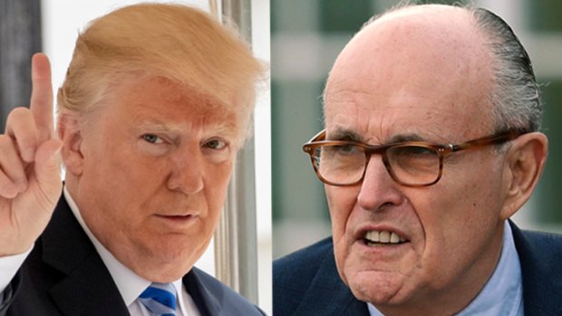Donald Trump said his newly-appointed lawyer Rudy Giuliani didn't have his facts straight on the payment to Stormy Daniels.