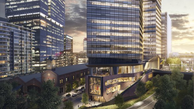 Two Melbourne Quarter is the second of three commercial buildings and four high-rise apartments planned for Lendlease's $2 billion Batman Hill precinct.