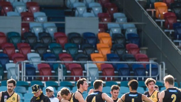 AFL Canberra's days in Canberra could be numbered. 