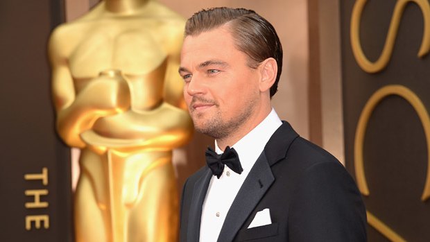 Leonardo DiCaprio on the red carpet.