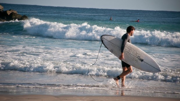 Coolangatta beach will see an influx of visitors. 