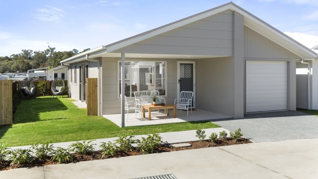 Affordable manufactured homes developed by Ingenia Communities.