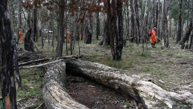 The site where Ms Ristevski's body was found.