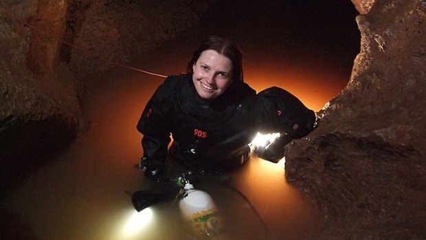 Agnes Milowka died in a cave in South Australia in 2011 - Dr Richard Harris, a friend, helped retrieve her body.
