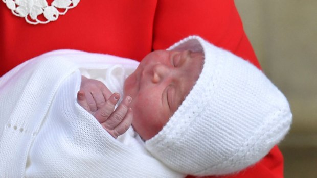 The name of the baby, who is fifth in line to the throne, has not been announced.