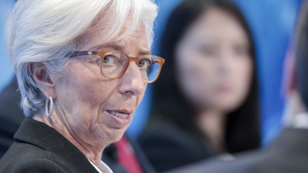 With market pessimism rising, IMF chief Christine Lagarde warned that business confidence will take a hit. 