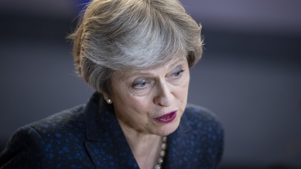 Prime Minister Theresa May has fended off a revolt but her Brexit plan is in tatters.