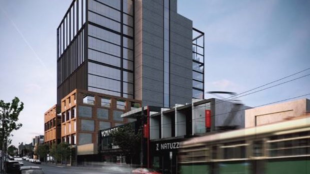 Salta has plans for two office buildings, one 14 storeys and the other seven, on a large Richmond site at 459-471 Church Street.