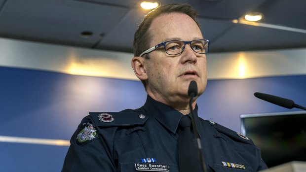 Assistant Commissioner Ross Guenther, head of Victoria Police Counter Terrorism Command.