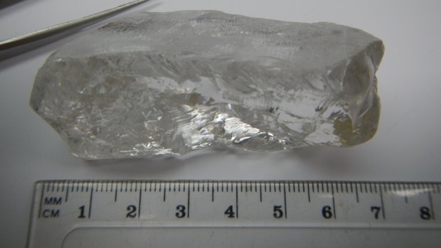 The 404 carat diamond was found in Angola by Australian-listed company Lucapa Diamond.