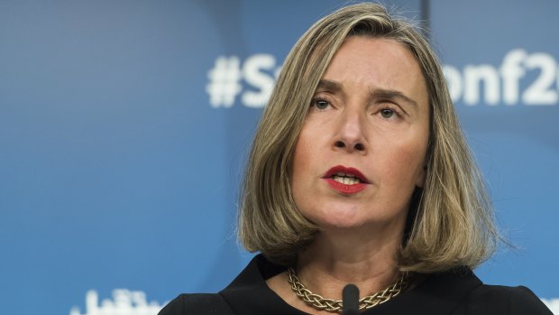 European Union foreign policy chief Federica Mogherini is determined to save the 2015 deal with Iran.