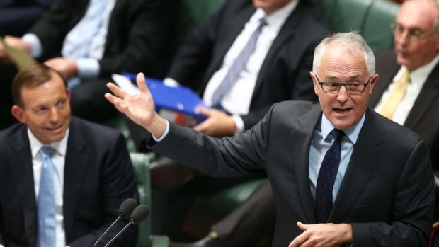 Communications Minister Malcolm Turnbull. Photo: Alex Ellinghausen