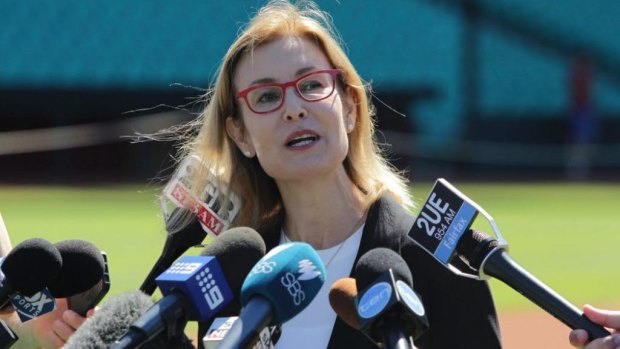 Environment minister Gabrielle Upton says NSW can't ban PFAS chemicals.