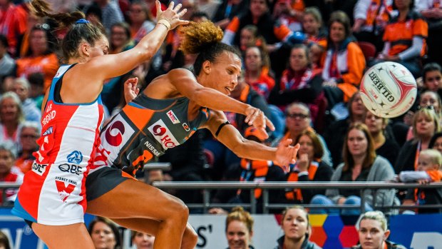 Dynamic: English import Serena Guthrie has been in superb form for the Giants.