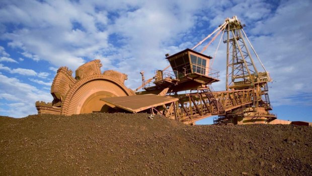 Australia can't turn iron ore production on and off like a tap, Rio says.