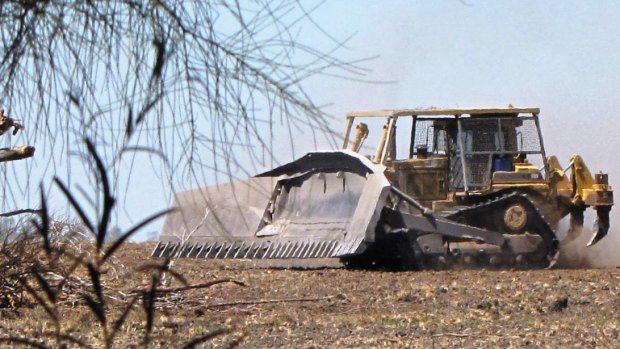 Land-clearing is on the increase in Queensland and NSW but national emissions are showing a decline, puzzling analysts.