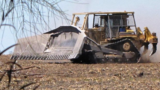 Land-clearing is on the increase in Queensland and NSW but national emissions are showing a decline, puzzling analysts.