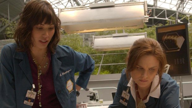 Dr Temperance Brennan, played by Emily Deschanel  (right),  is one of the few female characters in pop culture with autism.