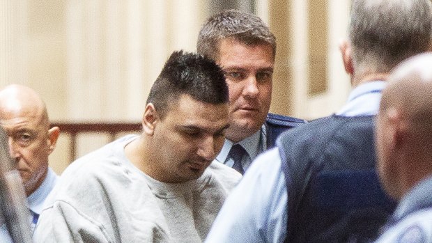 Accused Bourke Street driver James Gargasoulas arrives at the Supreme Court on Wednesday.