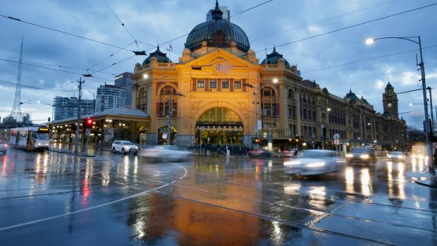 Conditions will be cold and possible wet in Melbourne over the weekend. 