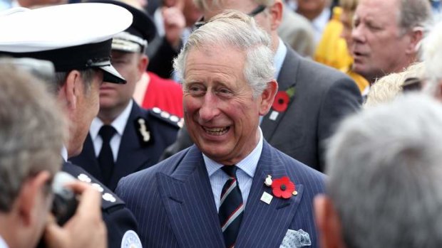 Prince Charles, Prince of Wales attends an event hosted by NSW Premier Barry O'Farrell for Emergency Services personnel during a visit to Bondi Icebergs on November 9, 2012 in Sydney, Australia.