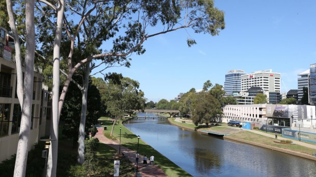 The site of the new Powerhouse Museum in Parramatta.