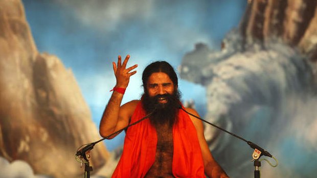 Ramdev rose to fame in India from appearances on TV, where he demonstrated the cobra, the downward dog and hundreds of other yoga poses.