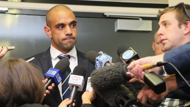 Chris Yarran after the hearing.