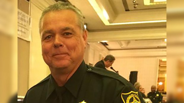 Former deputy sheriff Scot Peterson did not enter Marjory Stoneman Douglas High School during the massacre in February.